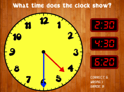 TimeTeller: Reading a Clock Game